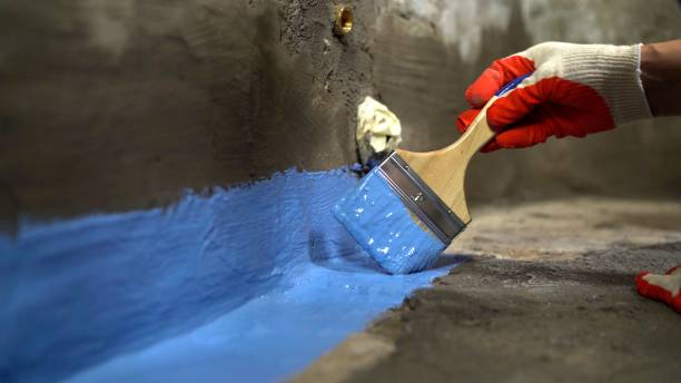 Commercial Waterproofing project at a Martinsburg, OH business property by SJ Waterproofing Pros